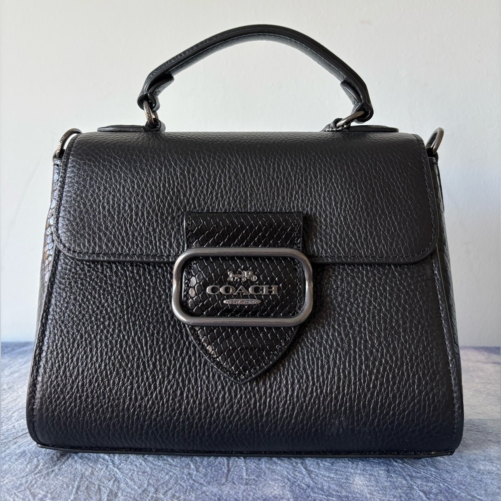 Coach Morgan Top Handle Satchel - Picture 2 of 9